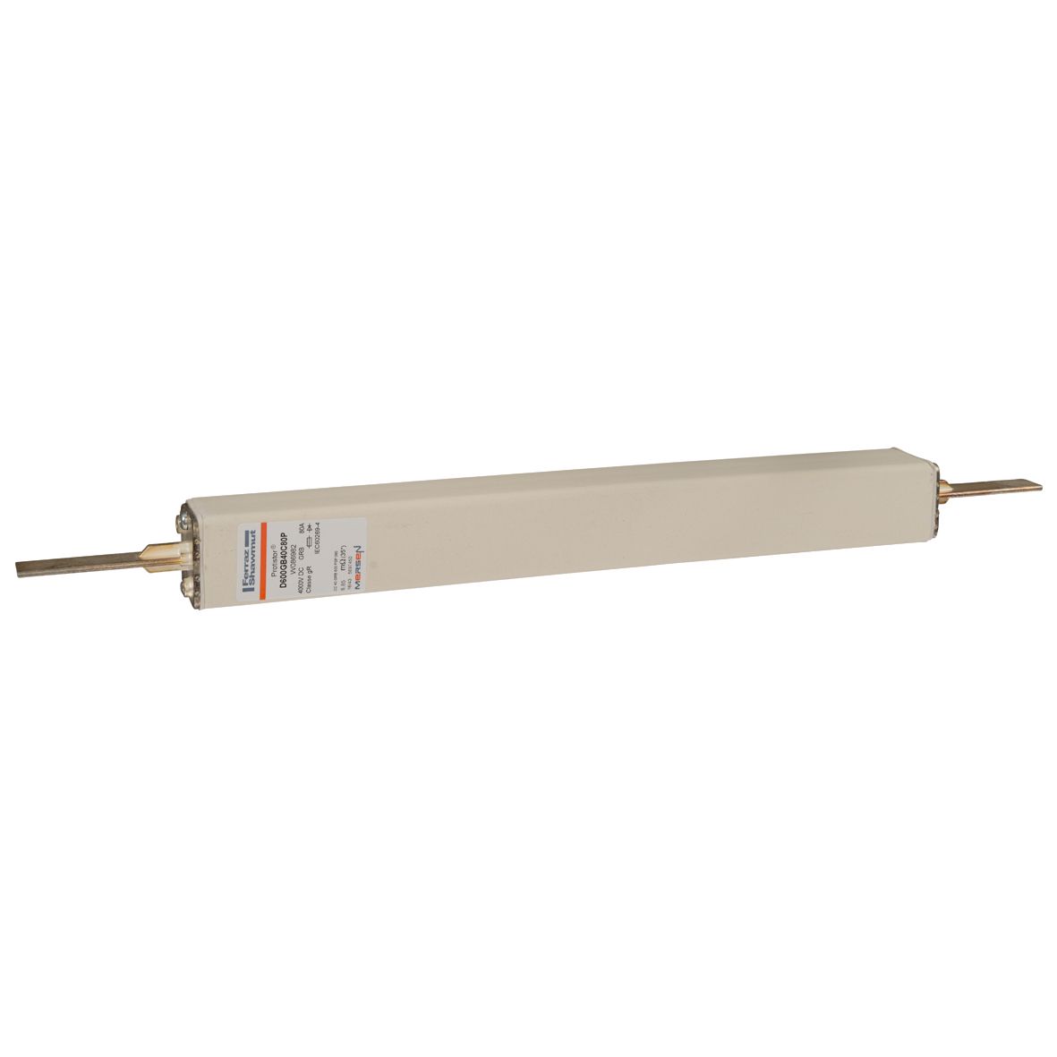 W086982 - Blade size 600 gR 3500 to 4000VDC gR 80 A 4000VDC